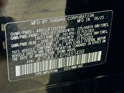 Certified 2023 Subaru Forester Sport AWD/4WD image 29