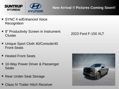 Used 2023 Ford F150 XLT w/ Equipment Group 302A High AWD/4WD image 23