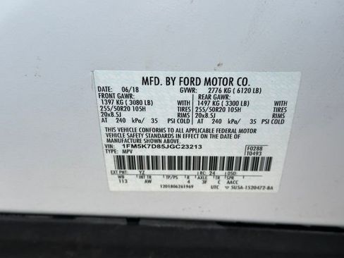 Used 2018 Ford Explorer XLT w/ Equipment Group 202A image 39