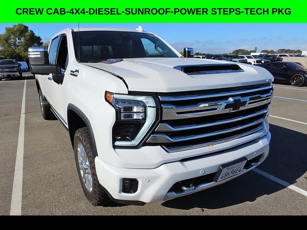Used 2024 Chevrolet Silverado 3500 High Country w/ High Country Premium Package AWD/4WD image 1