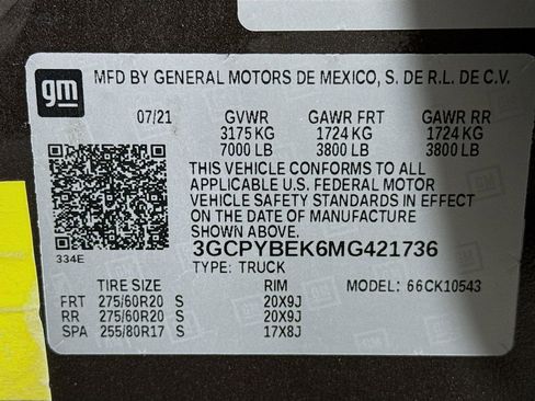 Used 2021 Chevrolet Silverado 1500 Custom image 29