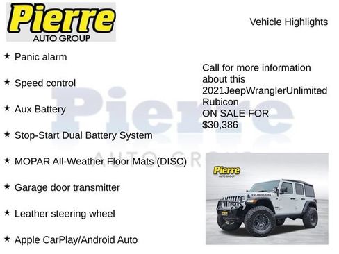 Used 2021 Jeep Wrangler Unlimited Rubicon AWD/4WD image 23