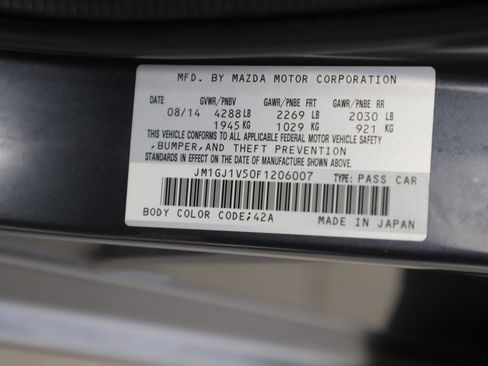 Used 2015 MAZDA MAZDA6 Touring image 28