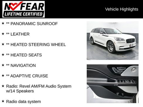 Used 2021 Lincoln Aviator Grand Touring w/ Equipment Group 302A image 2