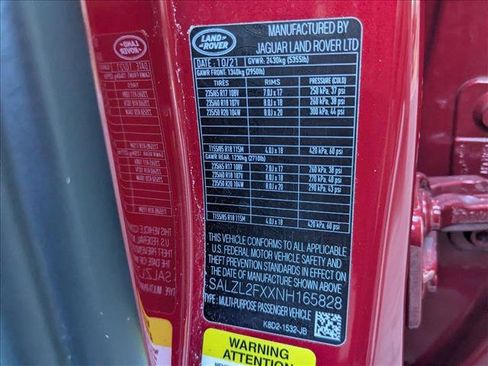 Certified 2022 Land Rover Range Rover Evoque R-Dynamic SE image 15