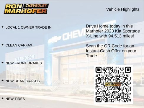 Used 2023 Kia Sportage X-Line w/ X-Line Premium Package AWD/4WD image 15