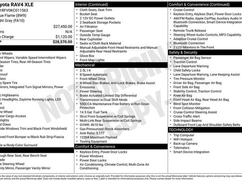 Used 2019 Toyota RAV4 XLE image 37