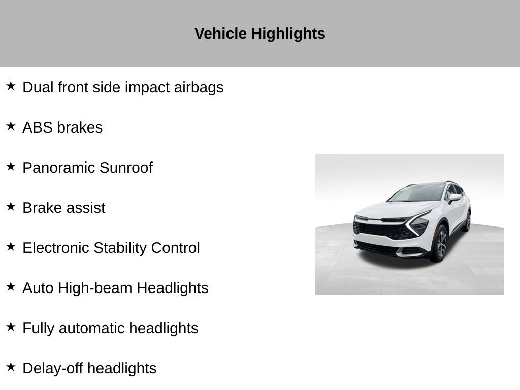 Certified 2025 Kia Sportage EX w/ Premium Package AWD/4WD image 46