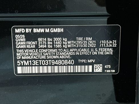 New 2026 BMW X5 M Competition w/ Executive Package AWD/4WD image 34