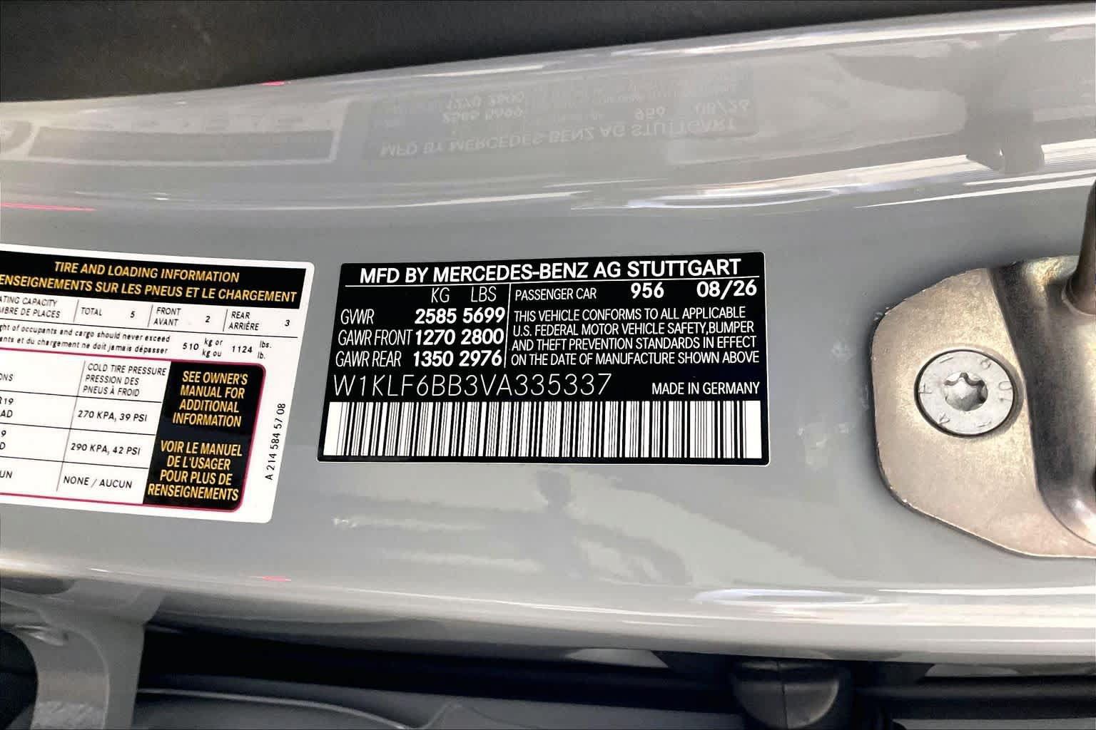 New 2027 Mercedes-Benz E 450 4MATIC Sedan image 12