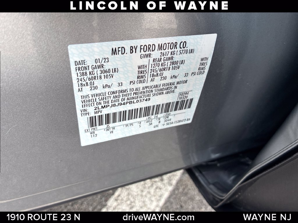 Certified 2023 Lincoln Nautilus AWD w/ Premium Package image 29