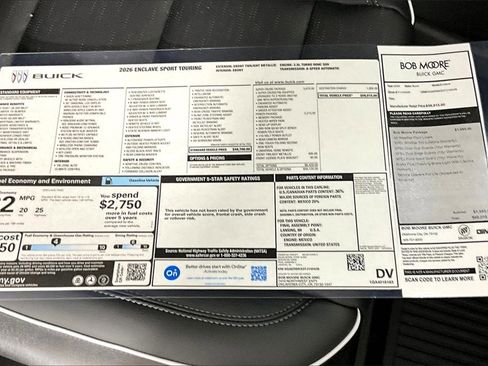 New 2026 Buick Enclave Sport Touring w/ Super Cruise Package image 14