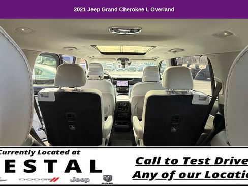 Used 2021 Jeep Grand Cherokee L Overland w/ Advanced Protech Group III AWD/4WD image 23