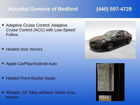Used 2022 Honda Civic Touring image 14