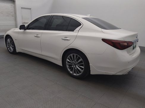 Used 2020 INFINITI Q50 Luxe w/ Essential Package (3.0T Luxe) RWD image 3