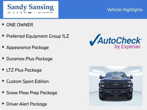 Used 2018 Chevrolet Silverado 3500 LTZ w/ Duramax Plus Package image 10