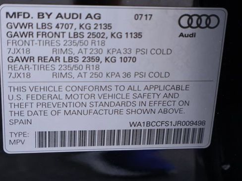 Used 2018 Audi Q3 2.0T Premium w/ Convenience Package FWD image 26