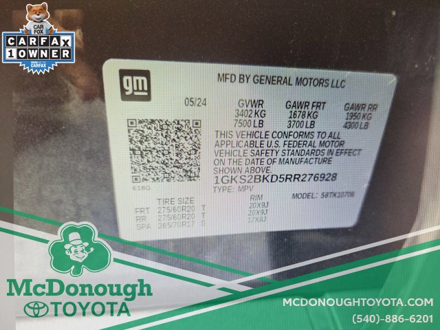 Used 2024 GMC Yukon SLT AWD/4WD image 5