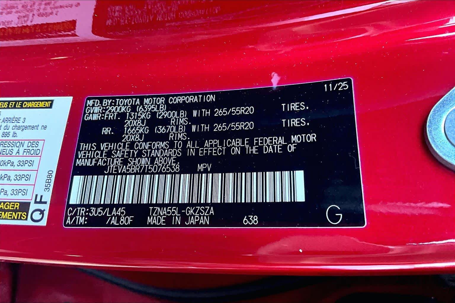 Certified 2026 Toyota 4Runner Limited AWD/4WD image 34