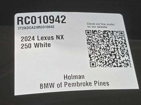 Used 2024 Lexus NX 250 FWD w/ Towing Package (2000 Lbs) image 22
