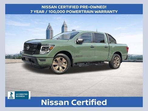 Certified 2024 Nissan Titan SV w/ SV Bronze Edition Package RWD image 1
