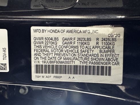 Used 2021 Acura TLX SH-AWD w/ Advance Package image 41