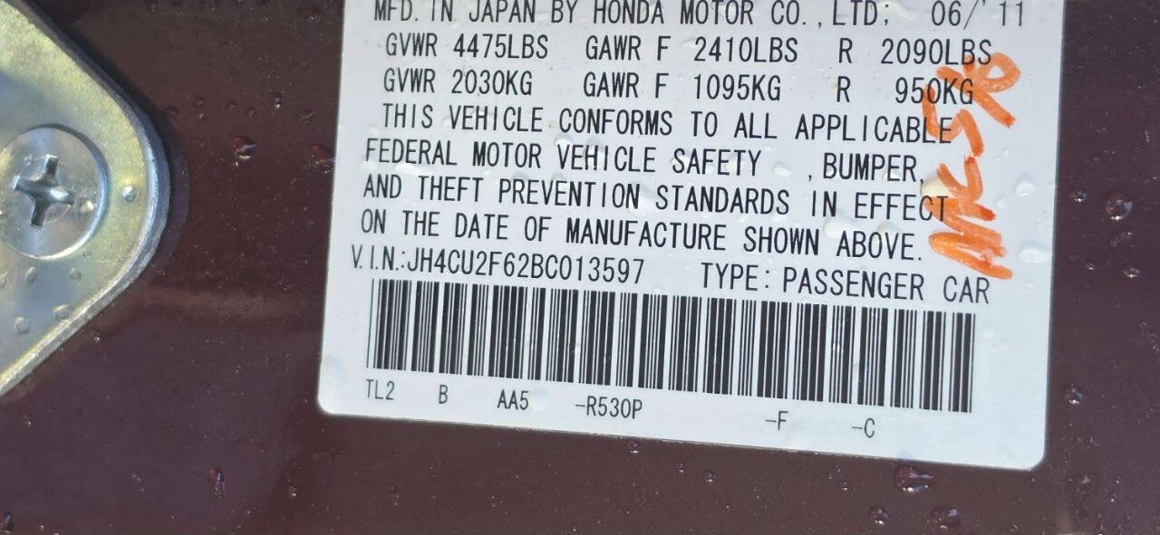 Used 2011 Acura TSX Sedan FWD image 11