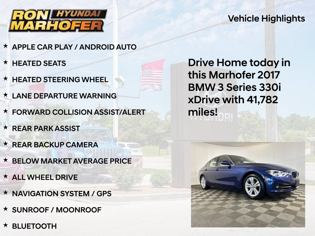 Used 2017 BMW 330i xDrive Sedan AWD/4WD image 15