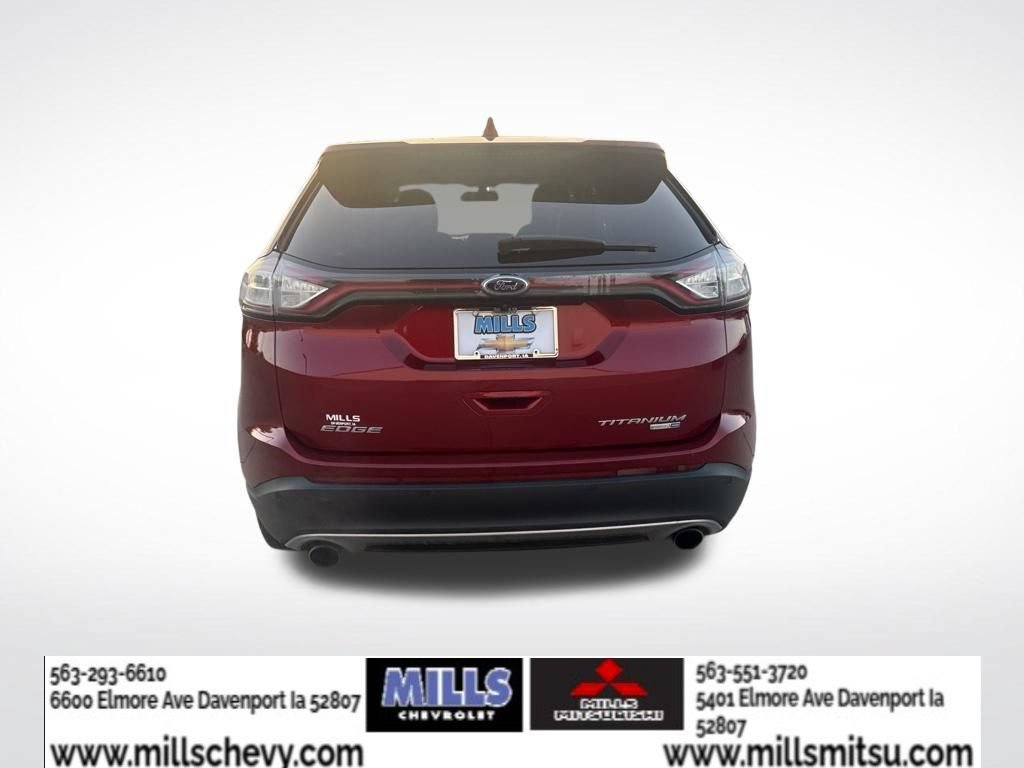 Used 2018 Ford Edge Titanium w/ Technology Package AWD/4WD image 4