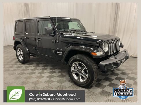Used 2023 Jeep Wrangler Sahara image 1