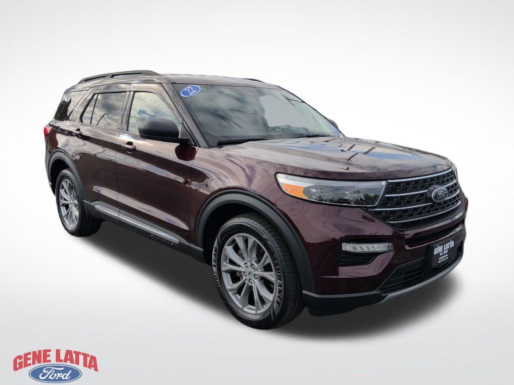 Certified 2022 Ford Explorer XLT w/ Equipment Group 202A AWD/4WD 360° Tour