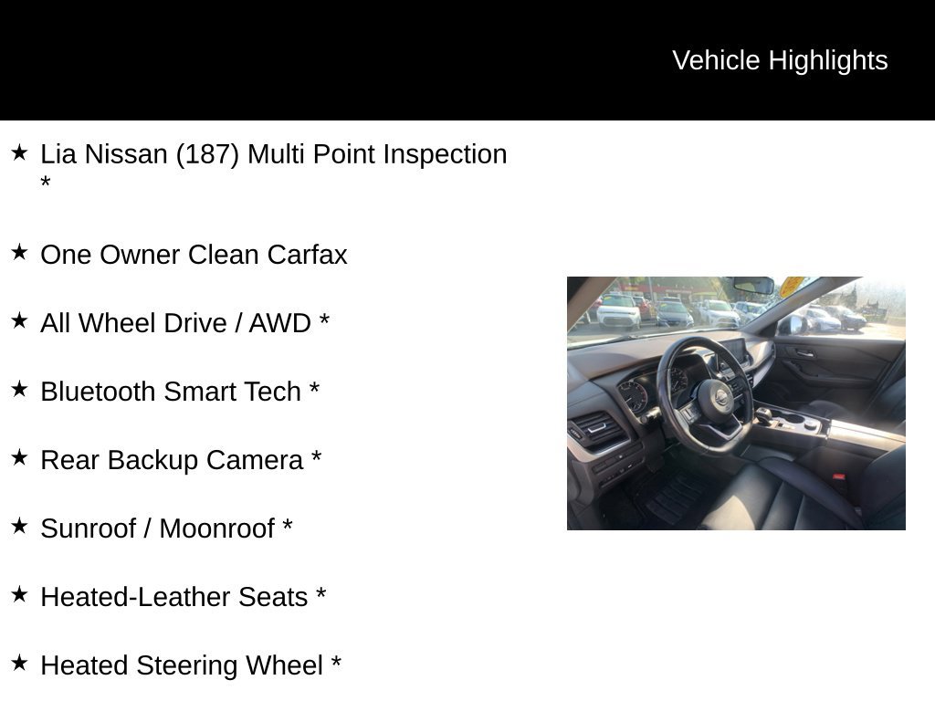 Used 2023 Nissan Rogue SV w/ SV Premium B Package AWD/4WD image 11