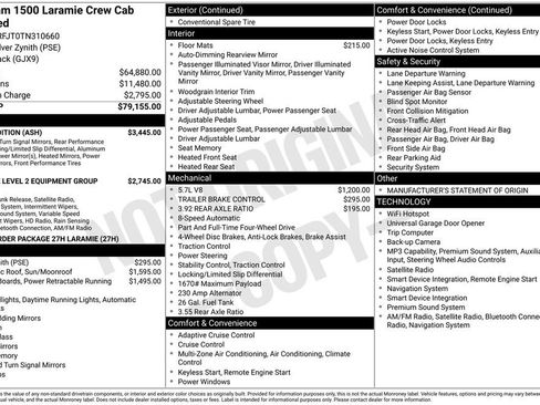 Used 2026 RAM 1500 Laramie w/ Night Edition AWD/4WD image 27