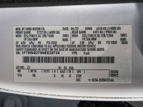 Used 2022 Ford F450 Lariat w/ Chrome Package image 59