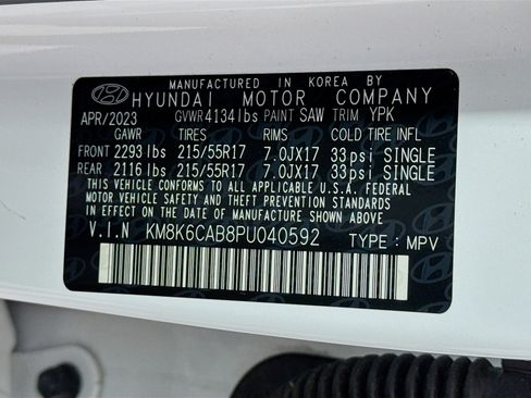 Used 2023 Hyundai Kona SEL w/ Cargo Package AWD/4WD image 28