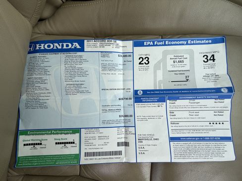 Used 2011 Honda Accord SE image 4