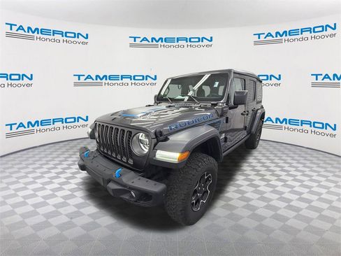 Used 2021 Jeep Wrangler Unlimited Rubicon 4xe w/ Steel Bumper Group image 1