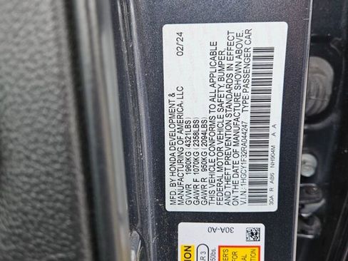 Used 2024 Honda Accord EX image 17