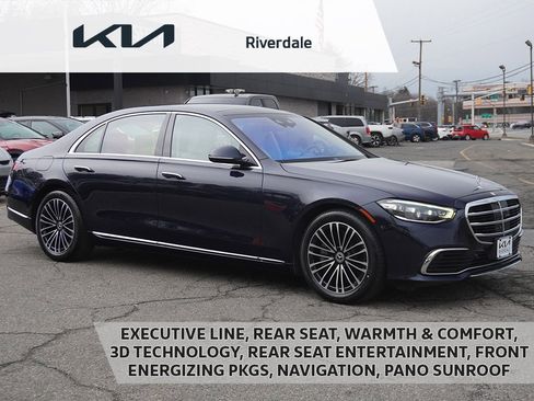 Used 2023 Mercedes-Benz S 580 4MATIC Sedan w/ 3D Technology Package image 1