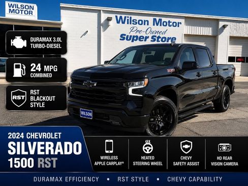 Used 2024 Chevrolet Silverado 1500 RST AWD/4WD image 1