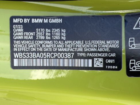 Used 2024 BMW M4 xDrive Competition w/ Executive Package AWD/4WD image 25
