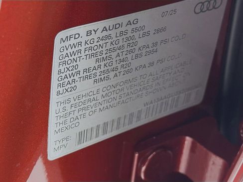 Certified 2025 Audi Q5 Prestige image 35