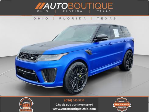 Used 2022 Land Rover Range Rover Sport SVR AWD/4WD image 1