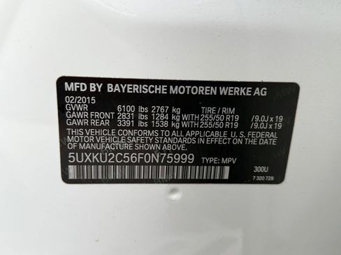 Used 2015 BMW X6 xDrive35i image 28