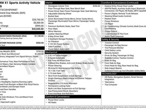Used 2017 BMW X1 xDrive28i image 15