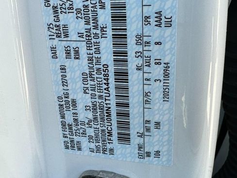 New 2026 Ford Escape ST-Line w/ Cold Weather Package FWD image 15