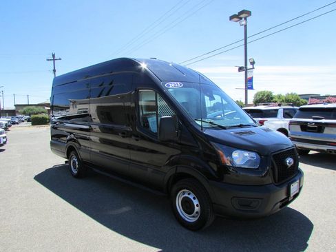 Used 2023 Ford Transit 250 148 High Roof Extended w/ Load Area Protection Package RWD image 2