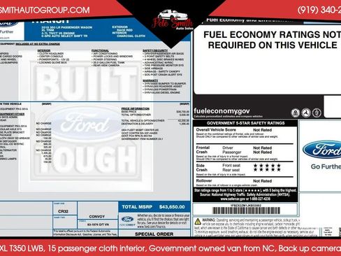 Used 2018 Ford Transit 350 XL RWD image 54