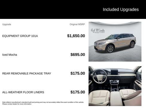 Used 2020 Lincoln Corsair FWD w/ Equipment Group 101A image 5