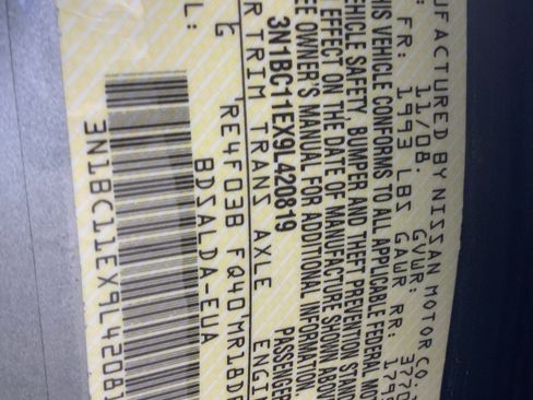 Used 2009 Nissan Versa 1.8 S w/ PWR Pkg image 22